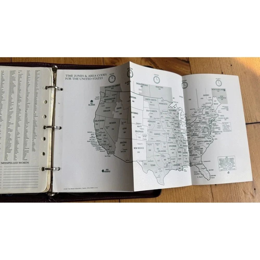 VTG Concord 5 Day RunnerTapestry Organizer Binder W Franklin Covey Inserts